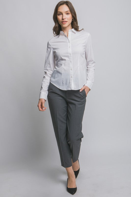 Blusa Love Tree Mangas Largas Lisa Para Damas by Love Tree