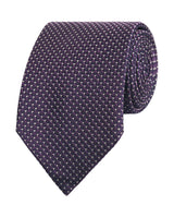 Corbata Mirto Estampada Morado para Caballeros