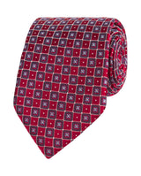 Corbata Mirto Estampada Rojo para Caballeros 1411-02