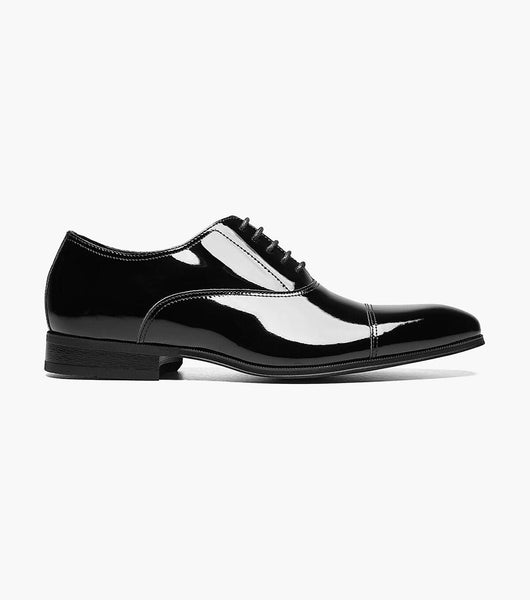 Zapatos Florsheim Tux Cap Ox para Caballeros – BLACK