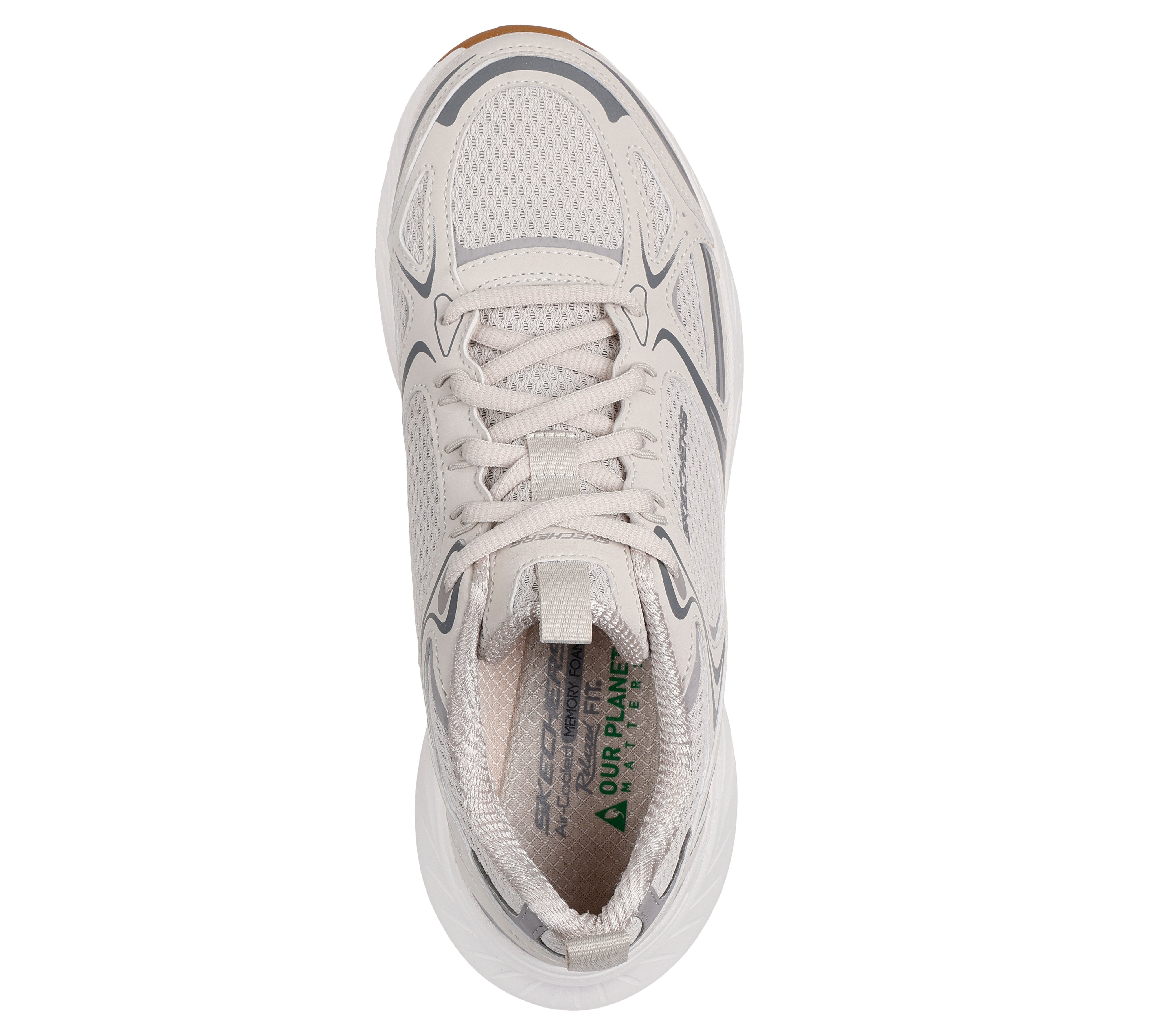 Tenis Skechers Edgeride-silver Eclipse Para Damas by Skechers