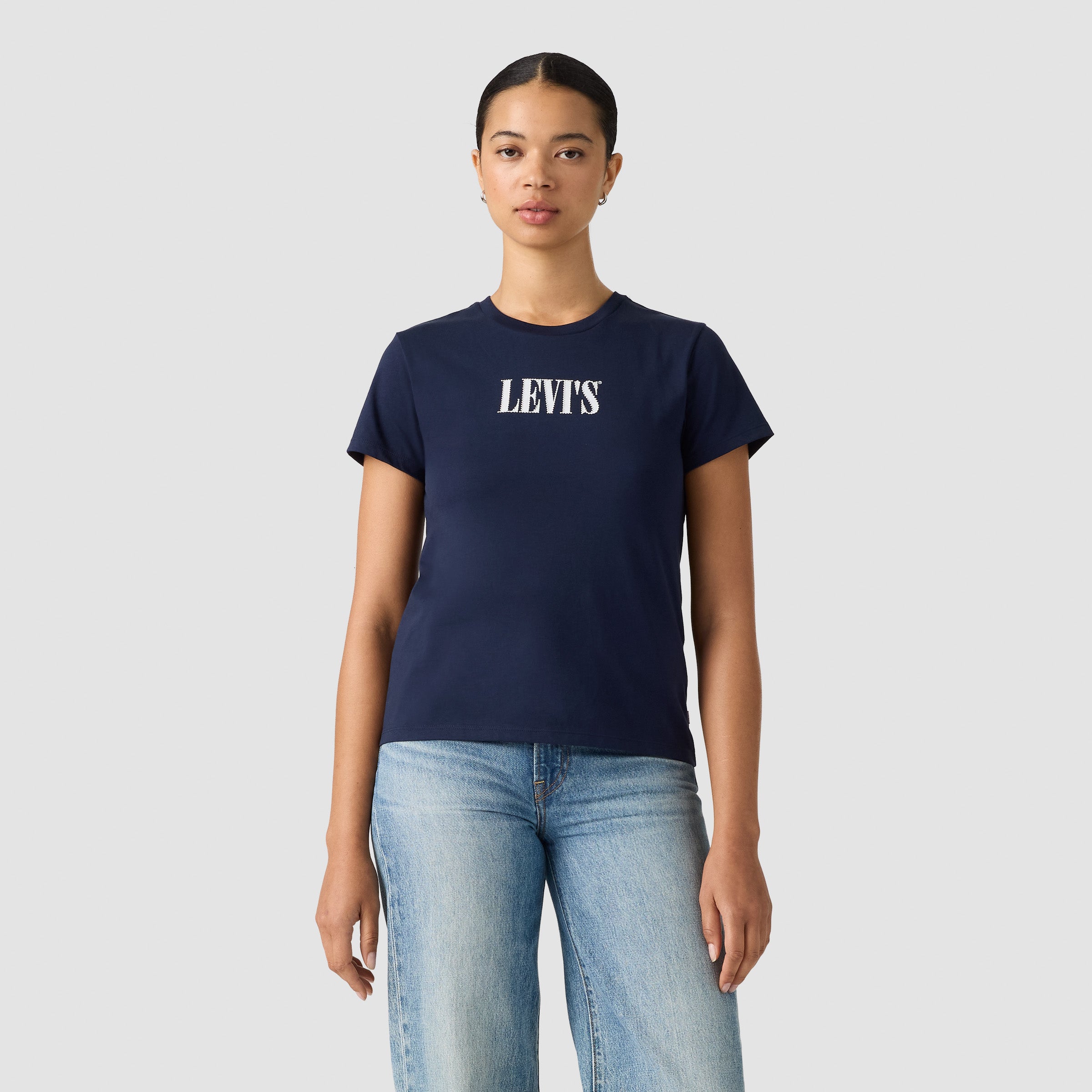 Camiseta Levis Mangas Cortas Estampado para Damas – MIDNIGHT