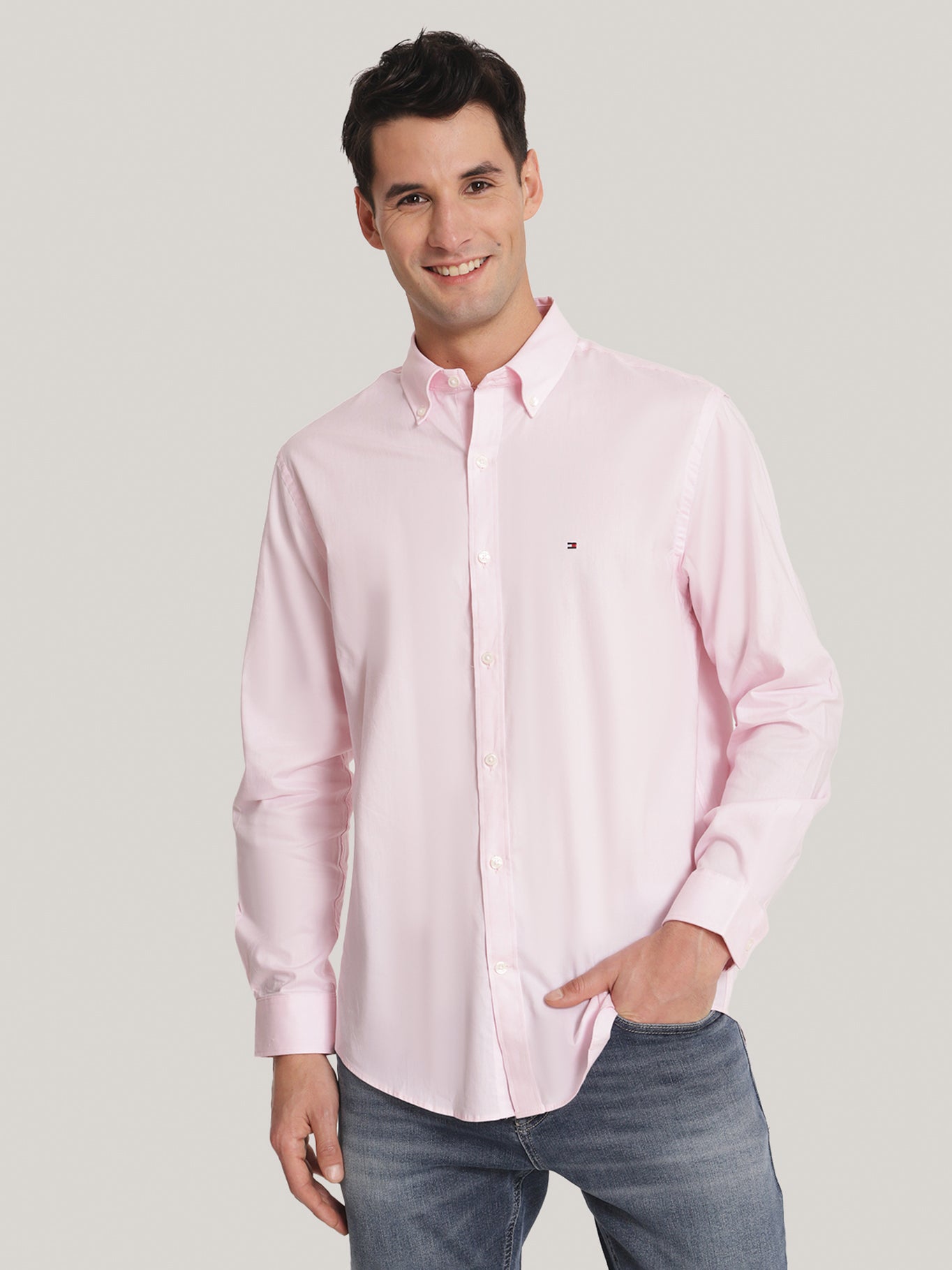 Camisa Tommy Hilfiger Mangas Largas Lisa P/ Caballeros by Tommy Hilfiger