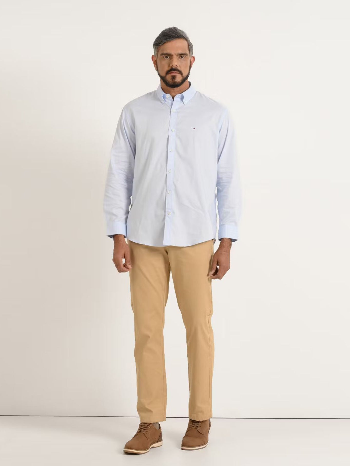 Camisa Tommy Hilfiger Mangas Largas Lisa P/ Caballeros 17FL778 by Tommy Hilfiger