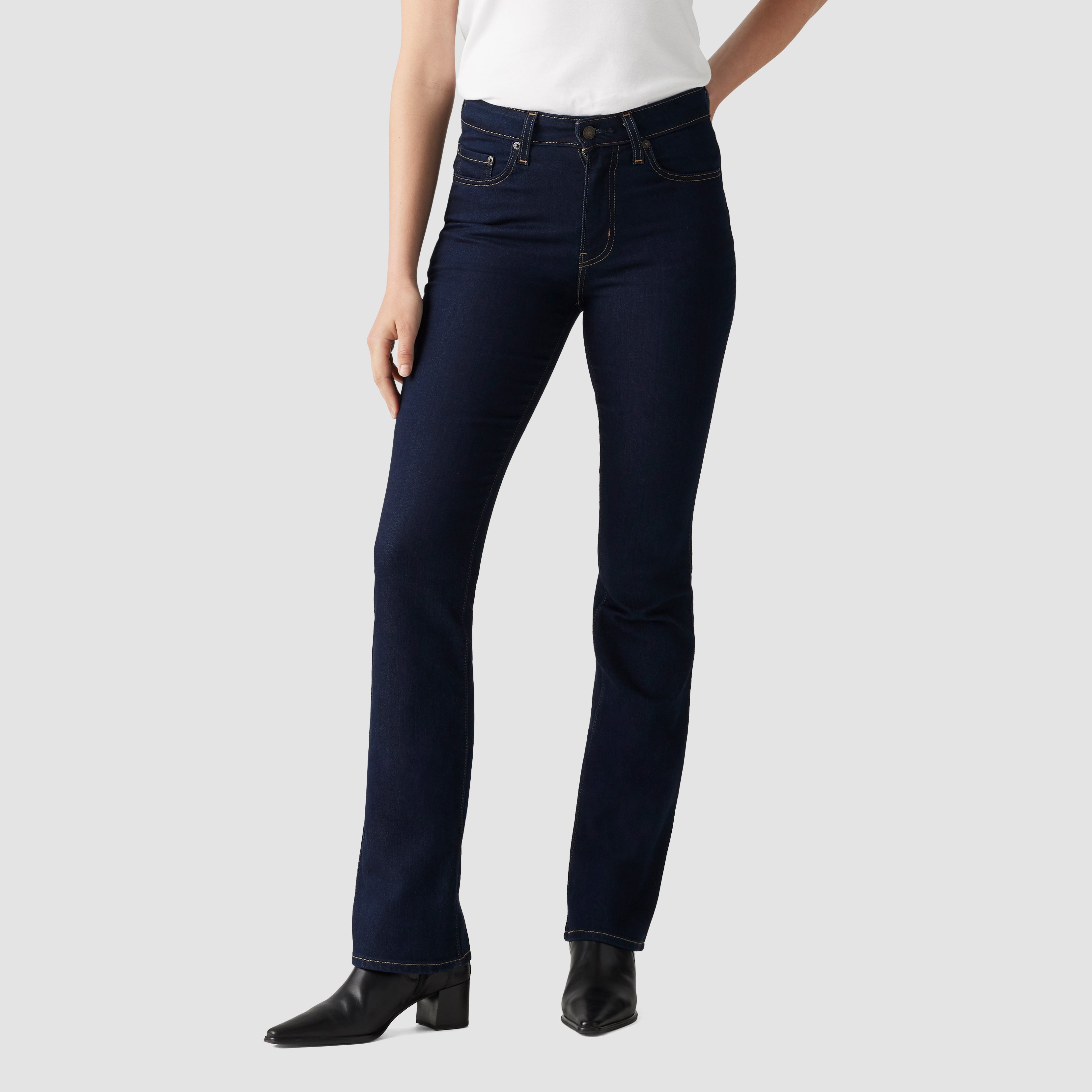 Pantalones Jeans Levis 725 High Rise para Damas – NAVY