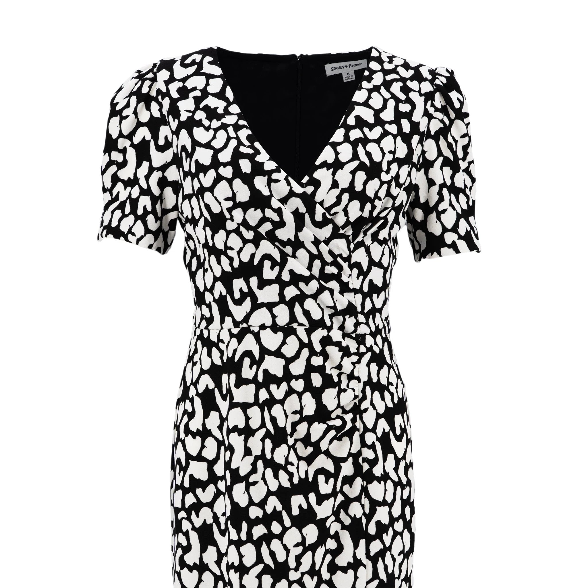 Vestido Shelby & Palmer Mangas Cortas Print P/ Damas 24SA5102 by Shelby & Palmer