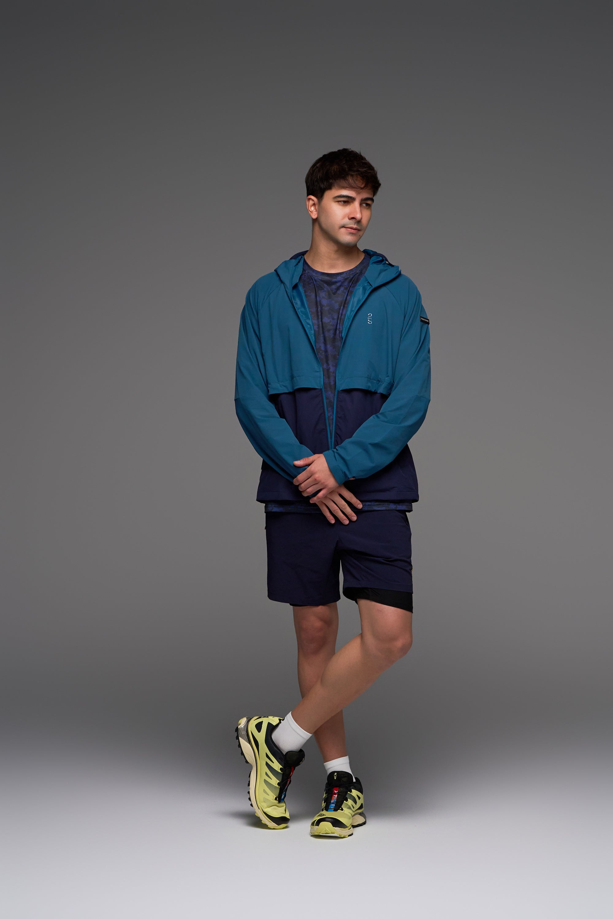 Jacket 2s Style & Sport Mangas Largas con Capucha para Caballeros