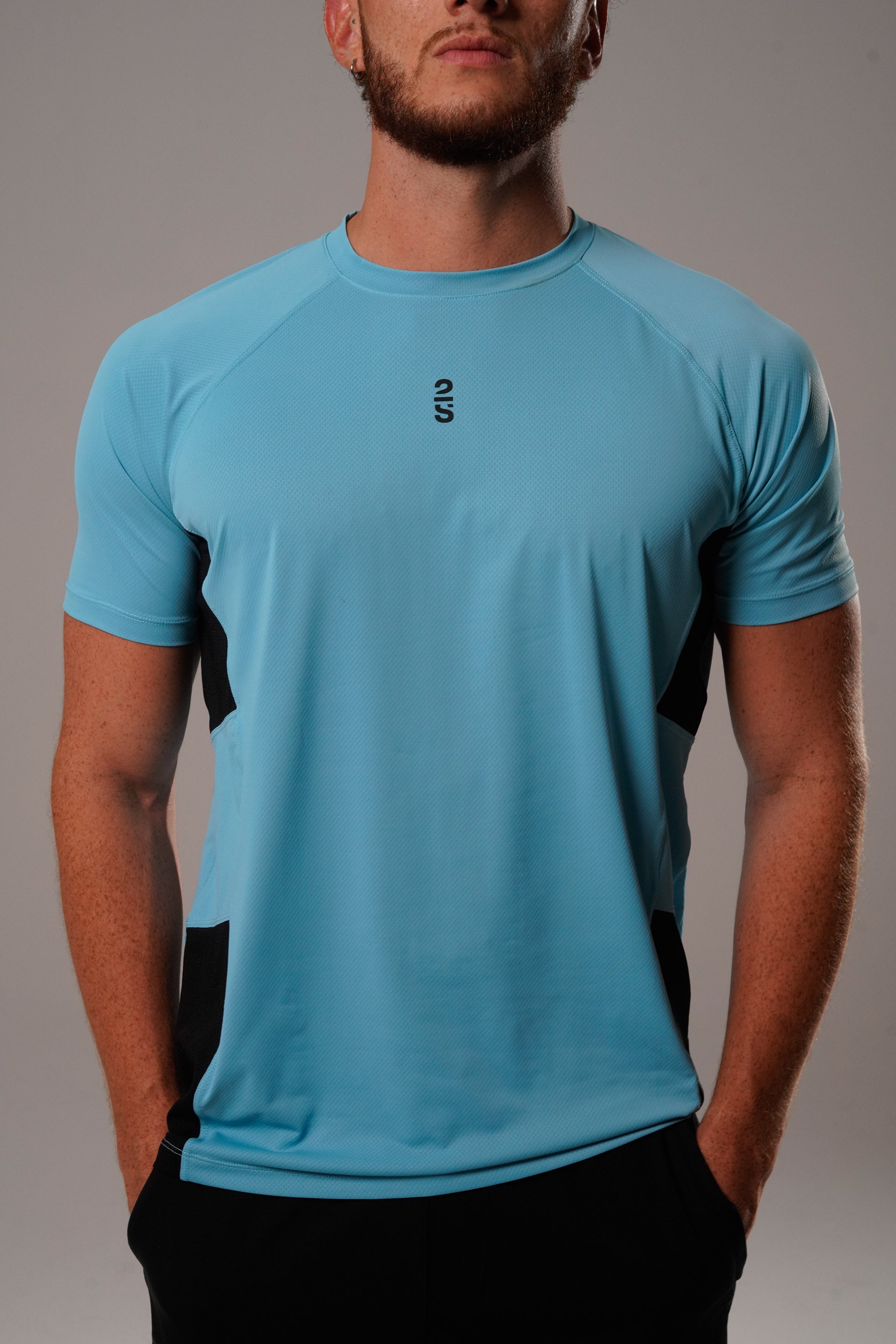Camiseta 2s Style & Sport Mangas Cortas Deportiva para Caballeros