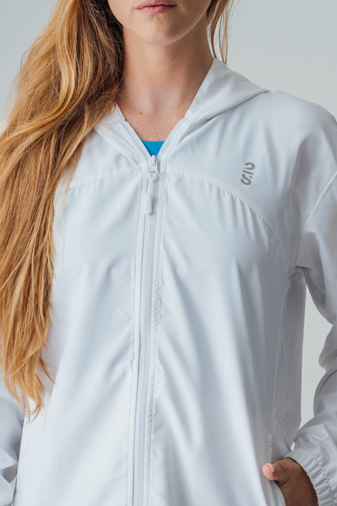 Jacket 2s Style & Sport Mangas Largas Deportivo Con Capucha Para Damas