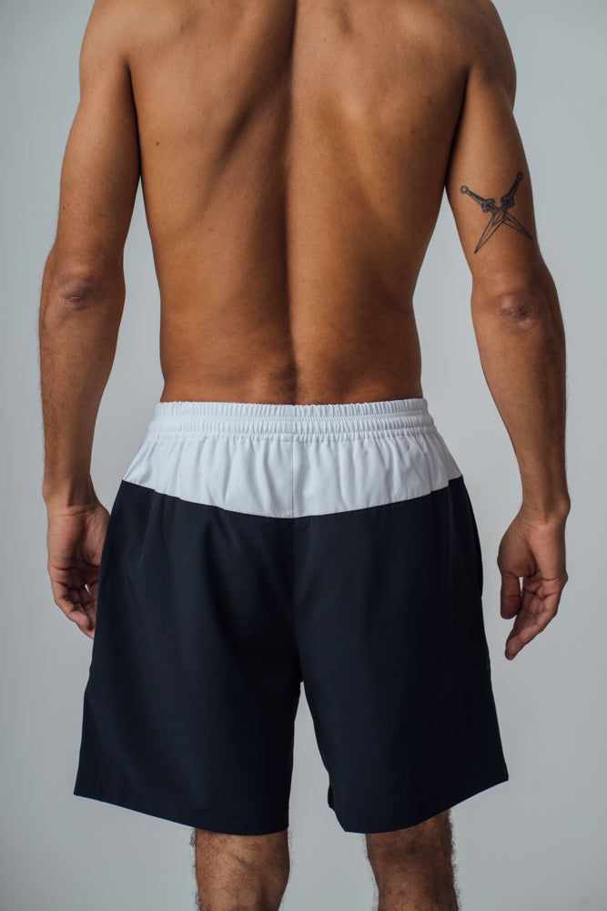 Pantalón Corto 2s Style & Sport Deportivo Combinado Forro Para Caballeros