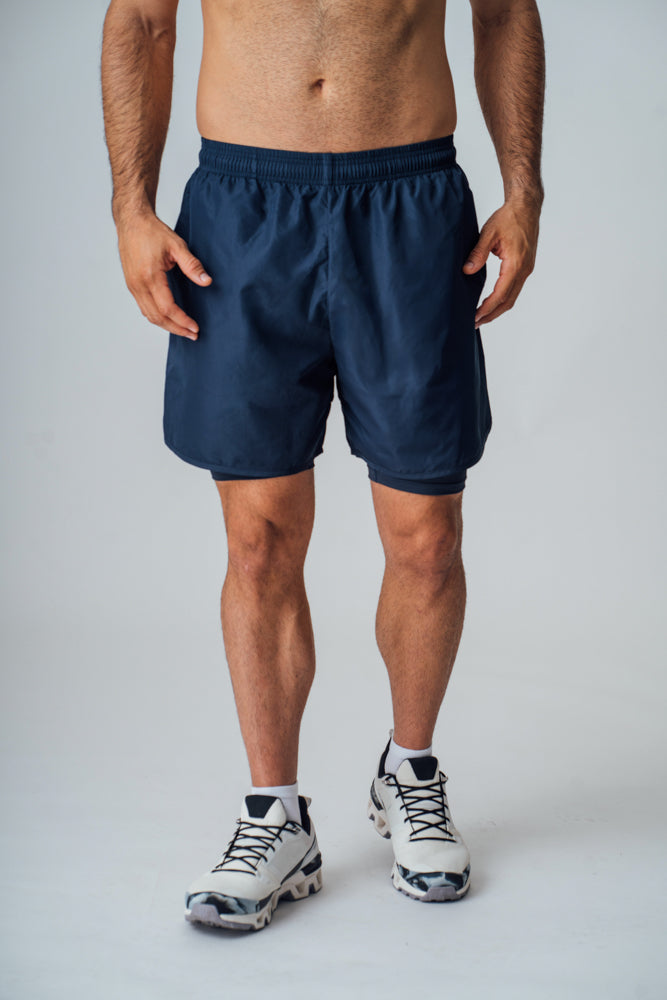 Pantalón Corto 2s Style & Sport Deportivo Con Licra Para Caballeros