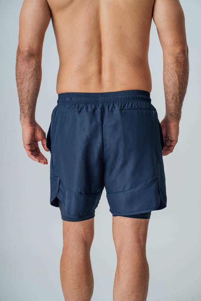 Pantalón Corto 2s Style & Sport Deportivo Con Licra Para Caballeros