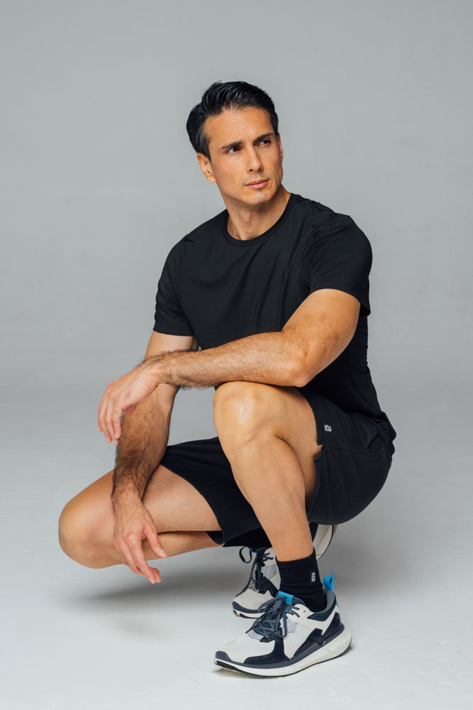 Camiseta 2s Style & Sport Mangas Cortas Lisa Deportivo para Caballeros