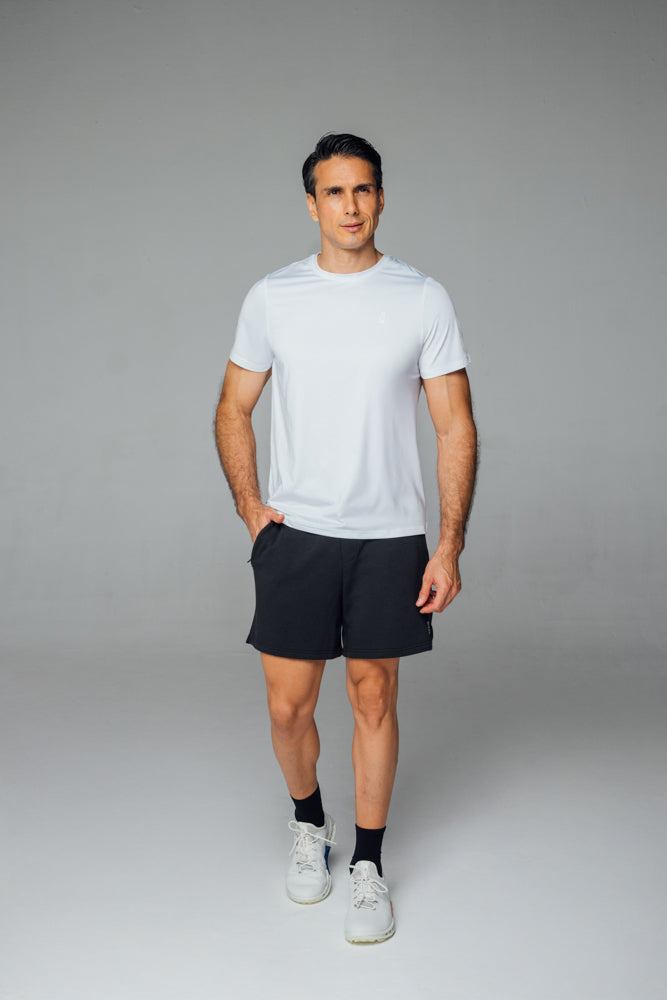 Camiseta 2s Style & Sport Mangas Cortas Lisa Deportivo para Caballeros