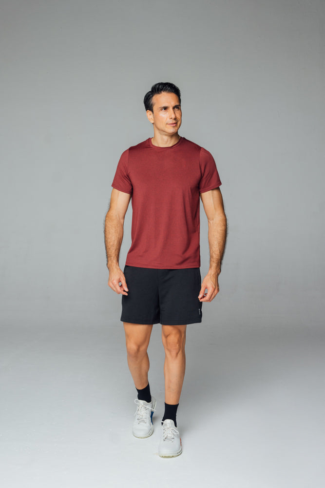 Camiseta 2s Style & Sport Mangas Cortas Lisa Deportivo para Caballeros