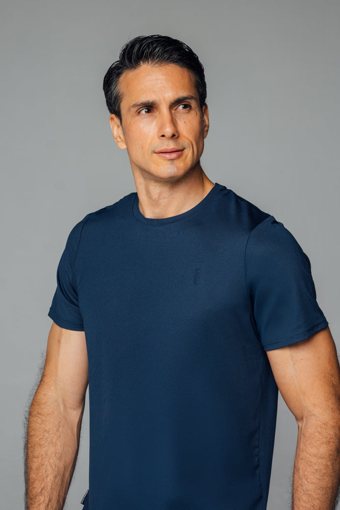 Camiseta 2s Style & Sport Mangas Cortas Lisa Deportivo para Caballeros