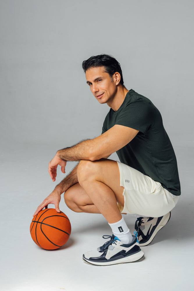 Camiseta 2s Style & Sport Mangas Cortas Lisa Deportivo para Caballeros