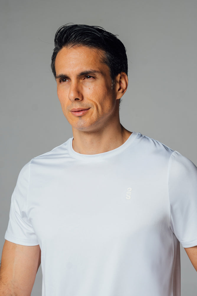 Camiseta 2s Style & Sport Mangas Cortas Lisa Deportivo para Caballeros