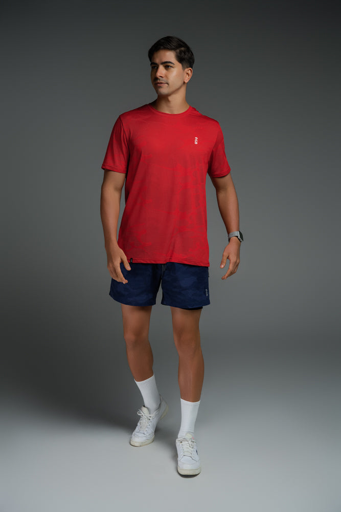 Camiseta 2s Style & Sport Mangas Cortas Estampada Deportivo Para Caballeros