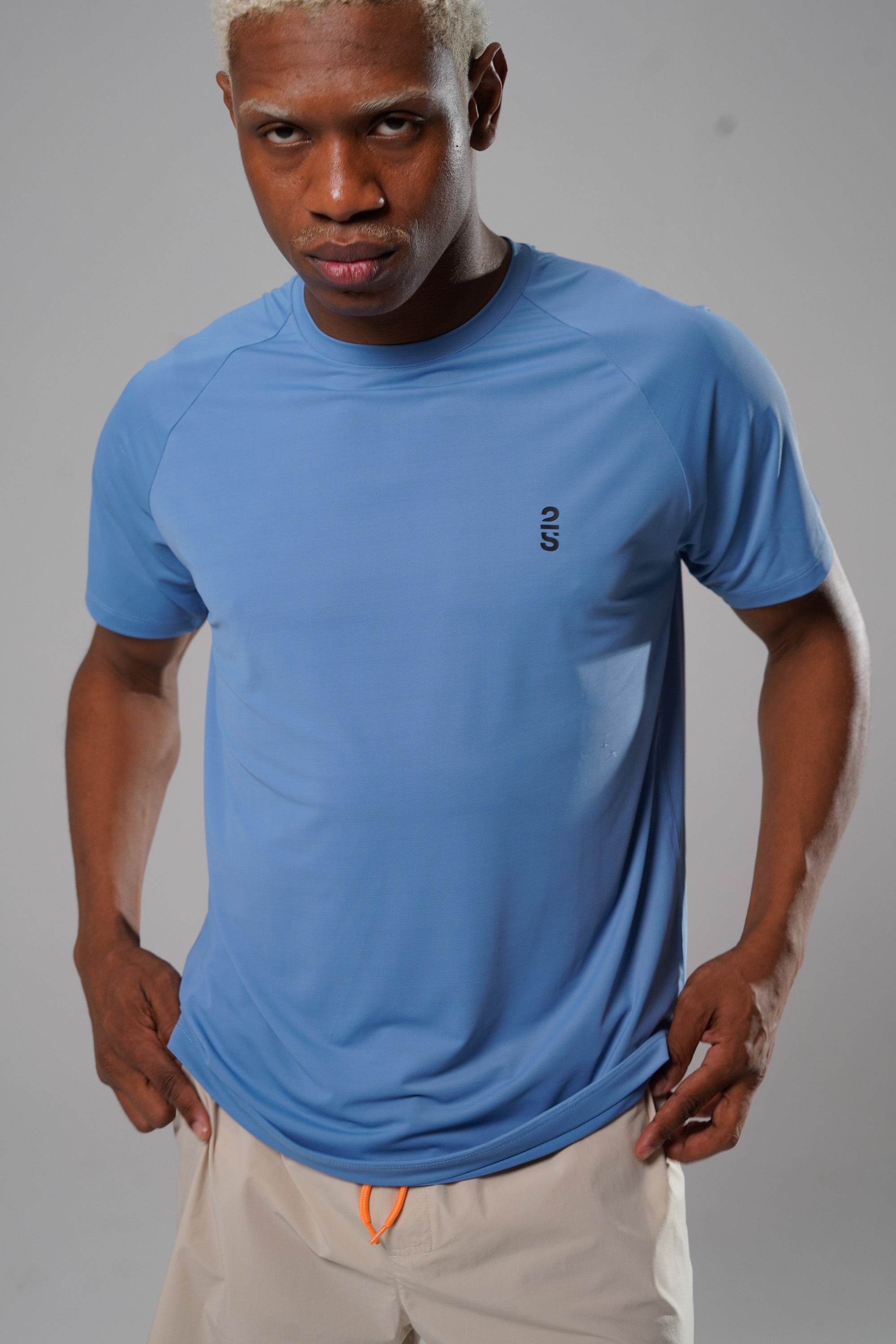 Camiseta 2s Style & Sport Mangas Cortas Deportiva para Caballeros