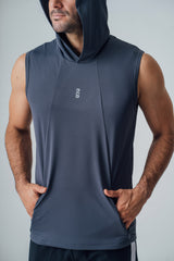 Camiseta 2s Style & Sport Deportiva con Capucha para Caballeros