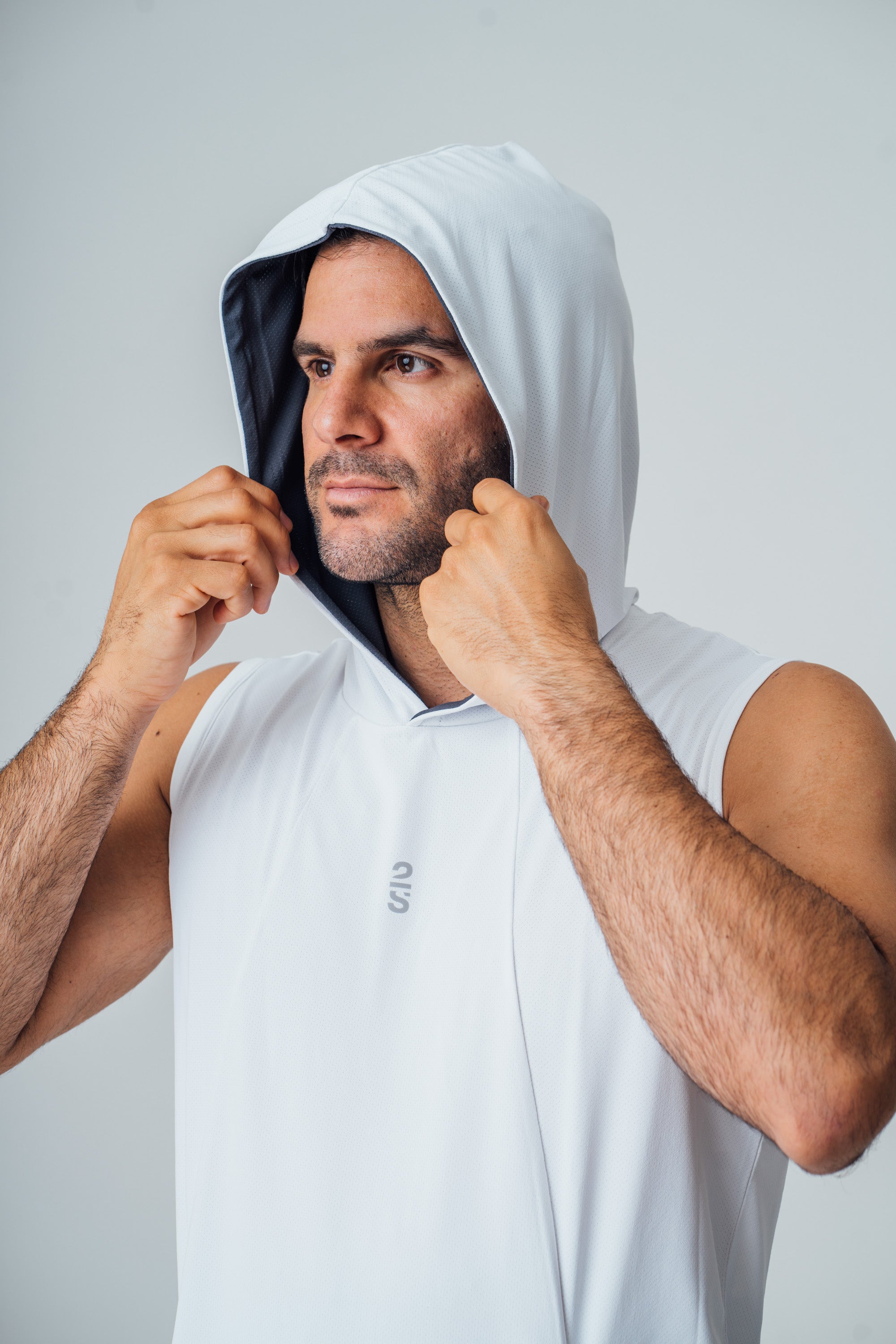 Camiseta 2s Style & Sport Deportiva con Capucha para Caballeros