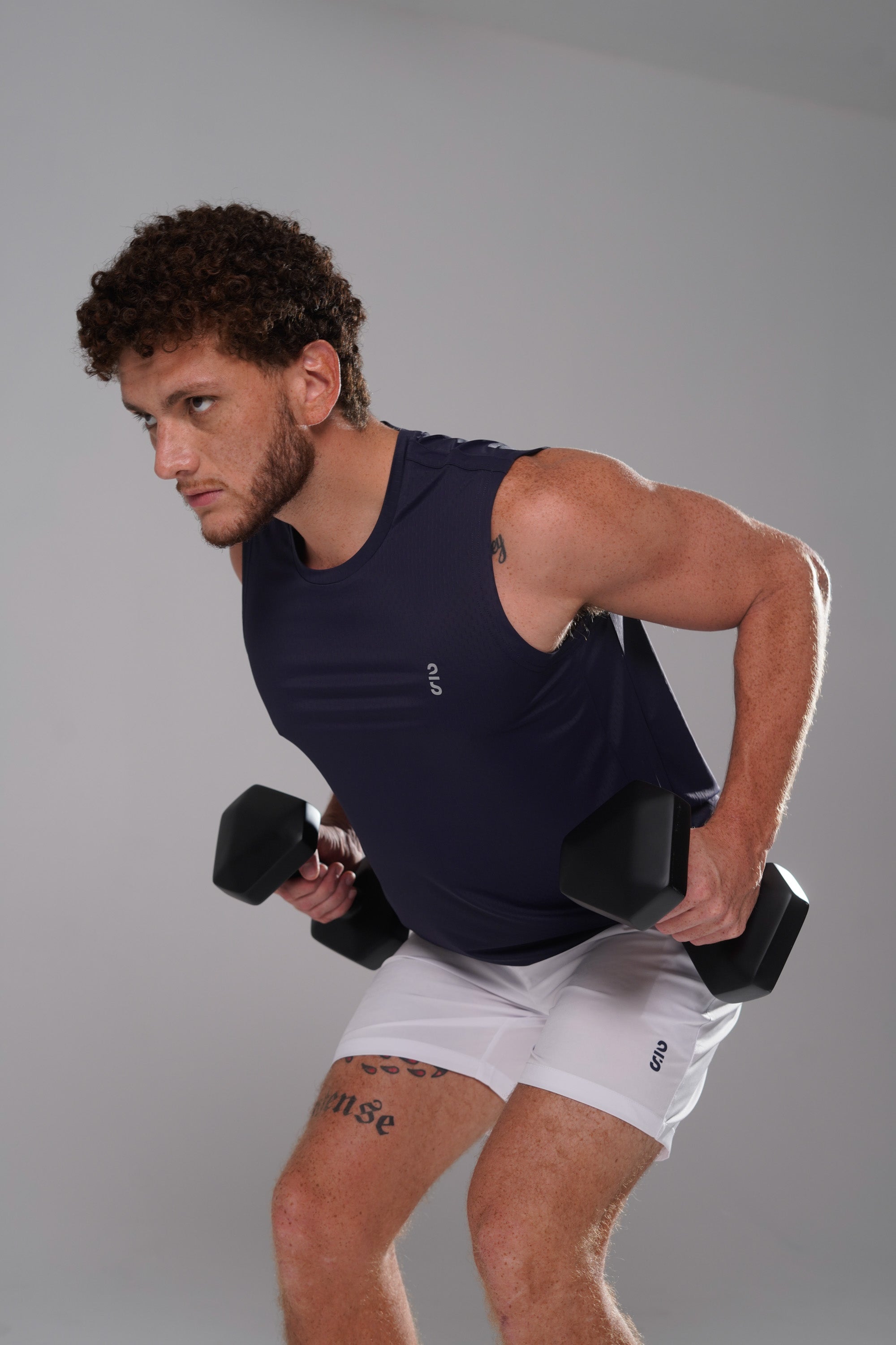 Camiseta 2s Style & Sport sin Mangas Deportiva para Caballeros