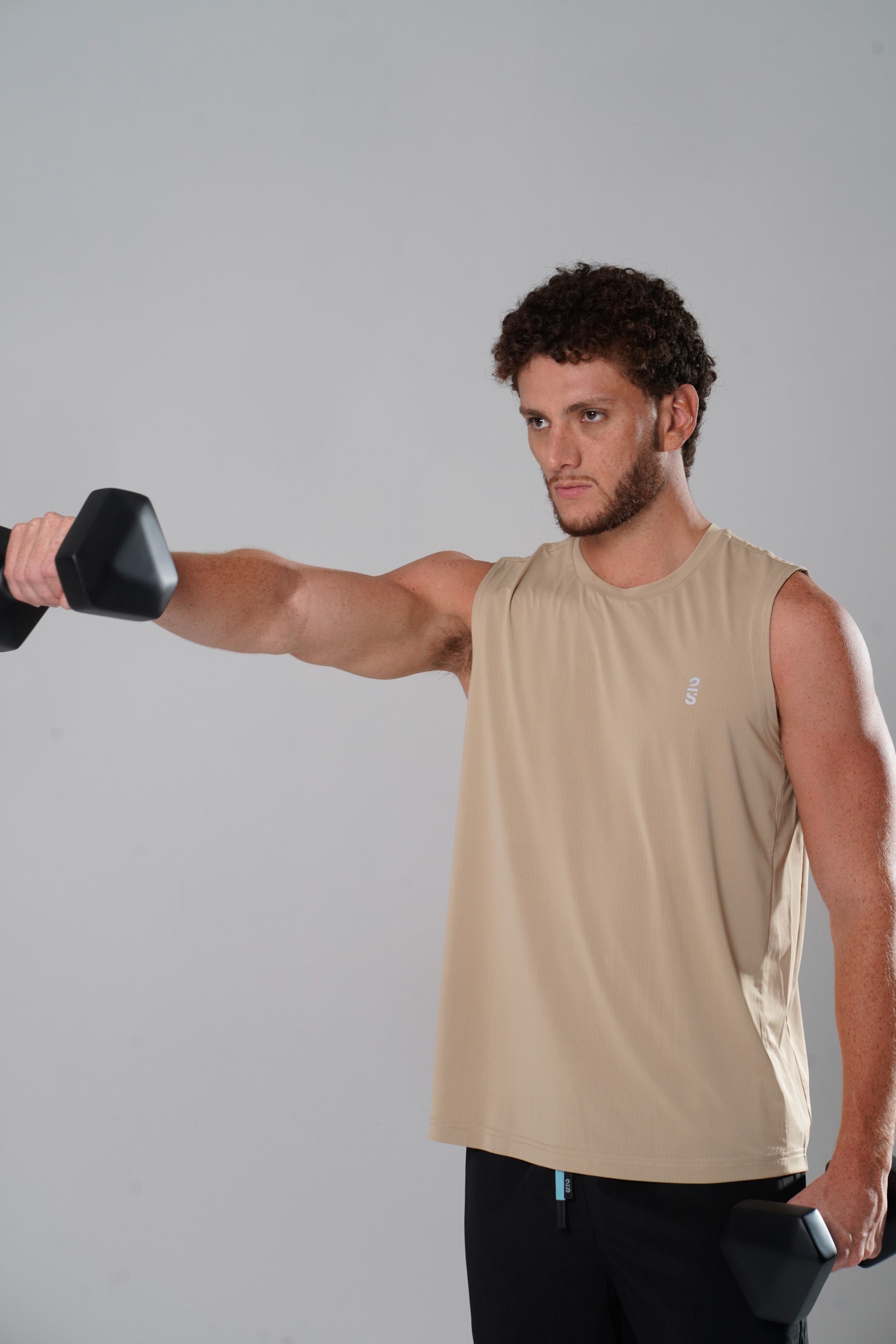 Camiseta 2s Style & Sport sin Mangas Deportiva para Caballeros