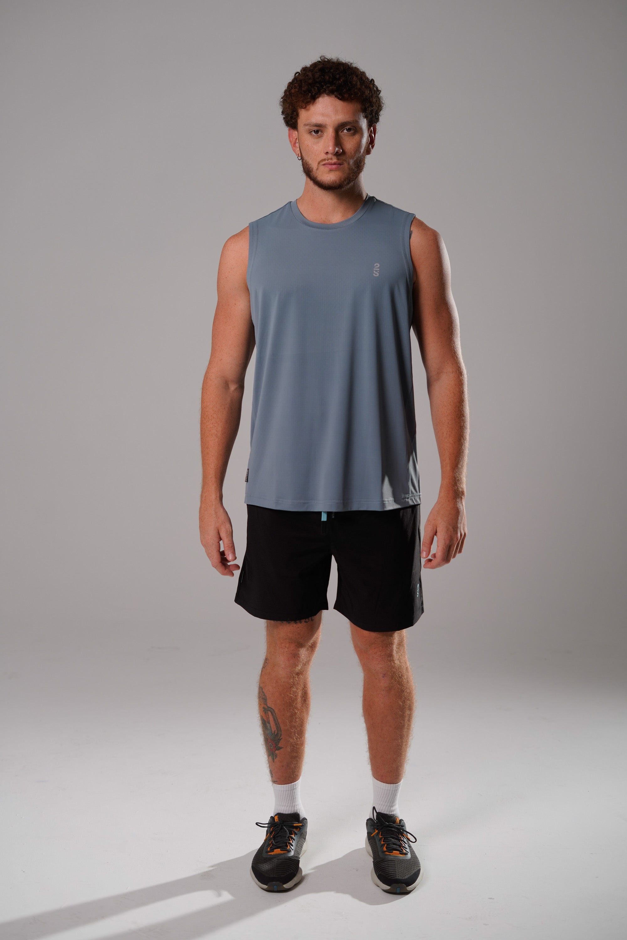 Camiseta 2s Style & Sport sin Mangas Deportiva para Caballeros