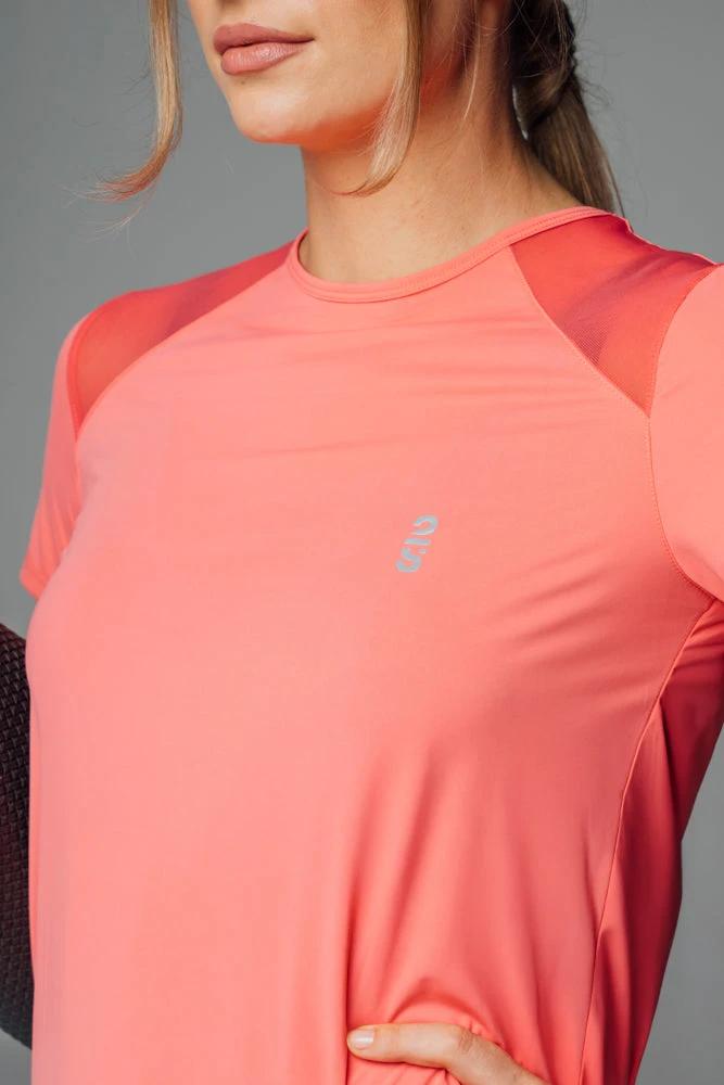 Camiseta 2s Style & Sport Mangas Cortas Deportivo Lisa Para Damas by 2s Style & Sport