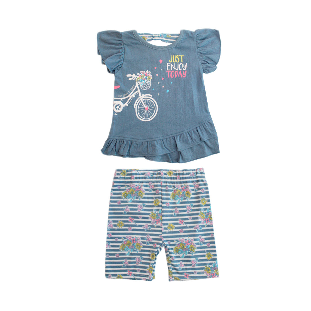 Conjunto Tiny Tots Mangas Cortas Estampado 2 Piezas Nina