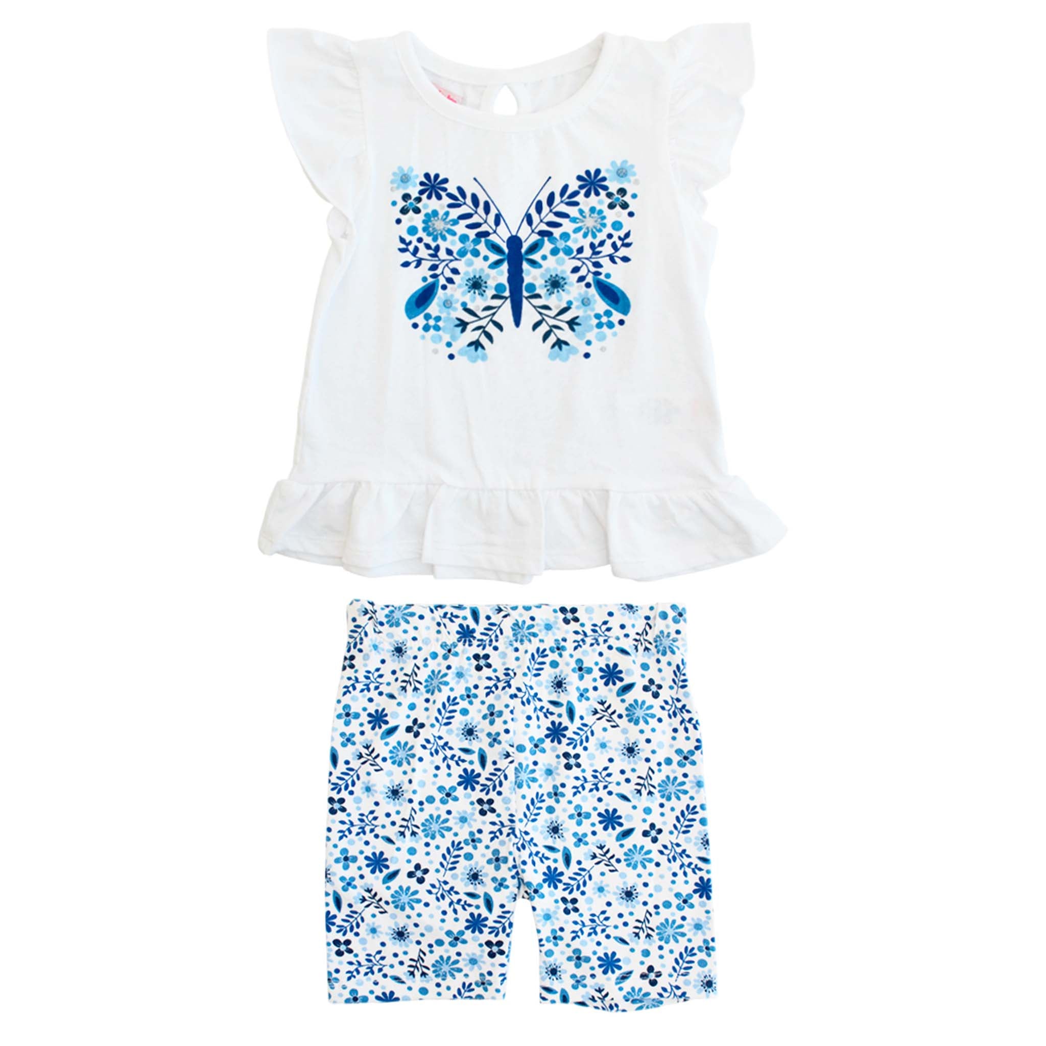 Conjunto Tiny Tots sin Mangas Estampado 2 Piezas Nina