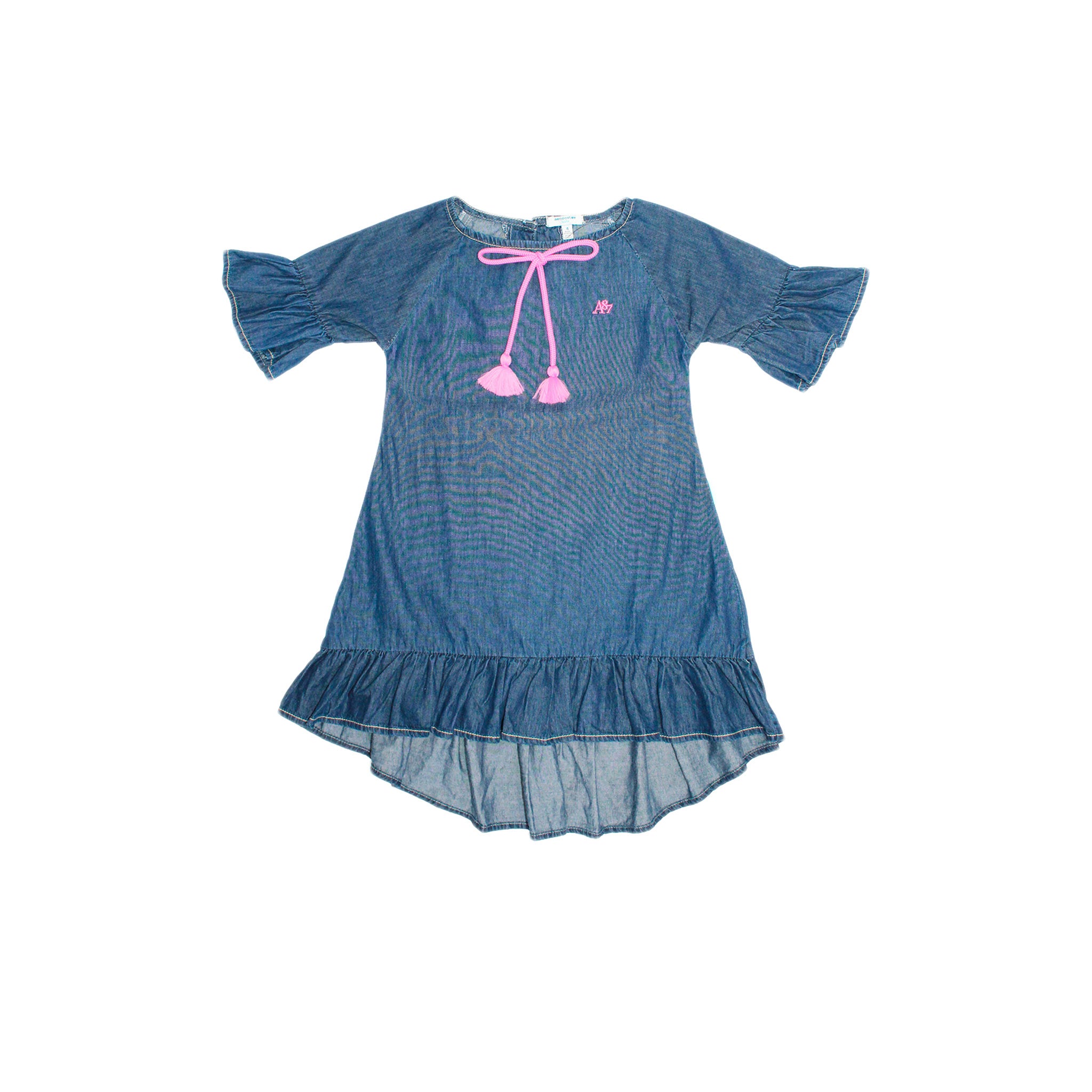 Vestido Aeropostale Mangas Cortas Liso Nina