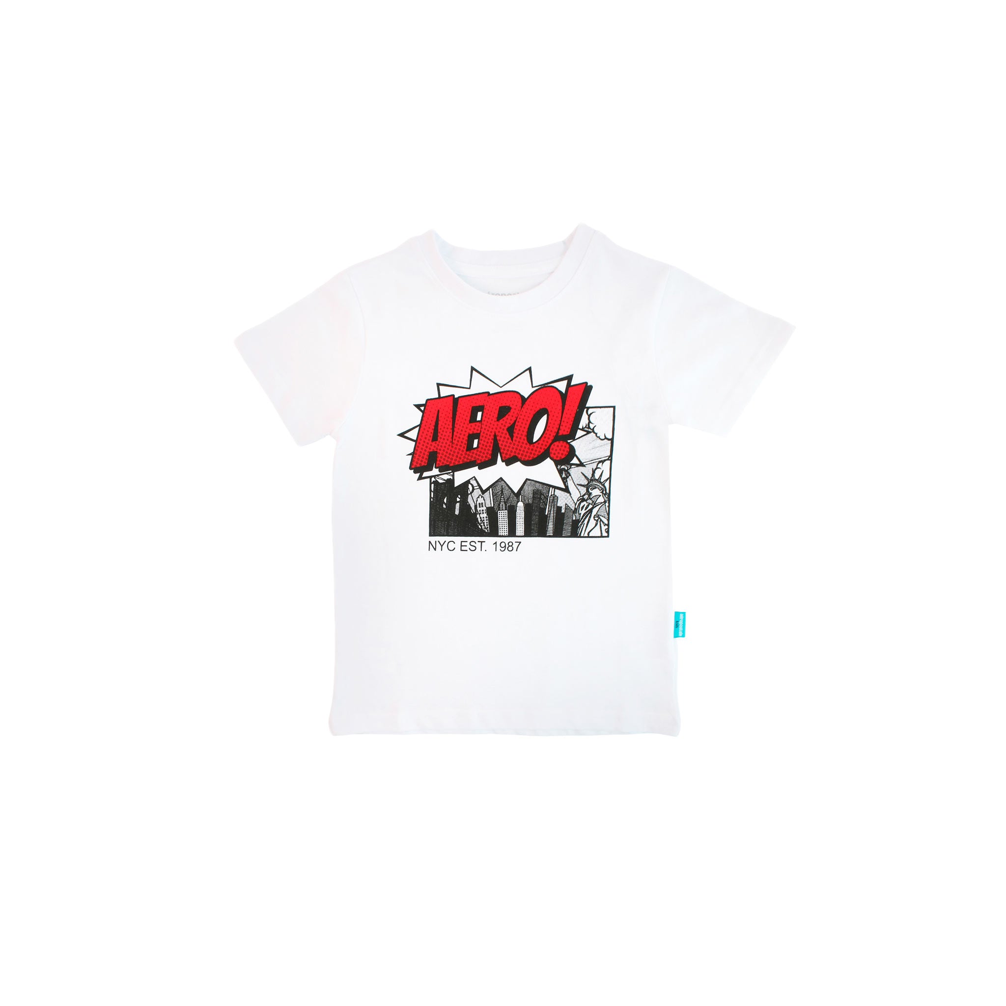 Camiseta Aeropostale Mangas Cortas Estampado Nino