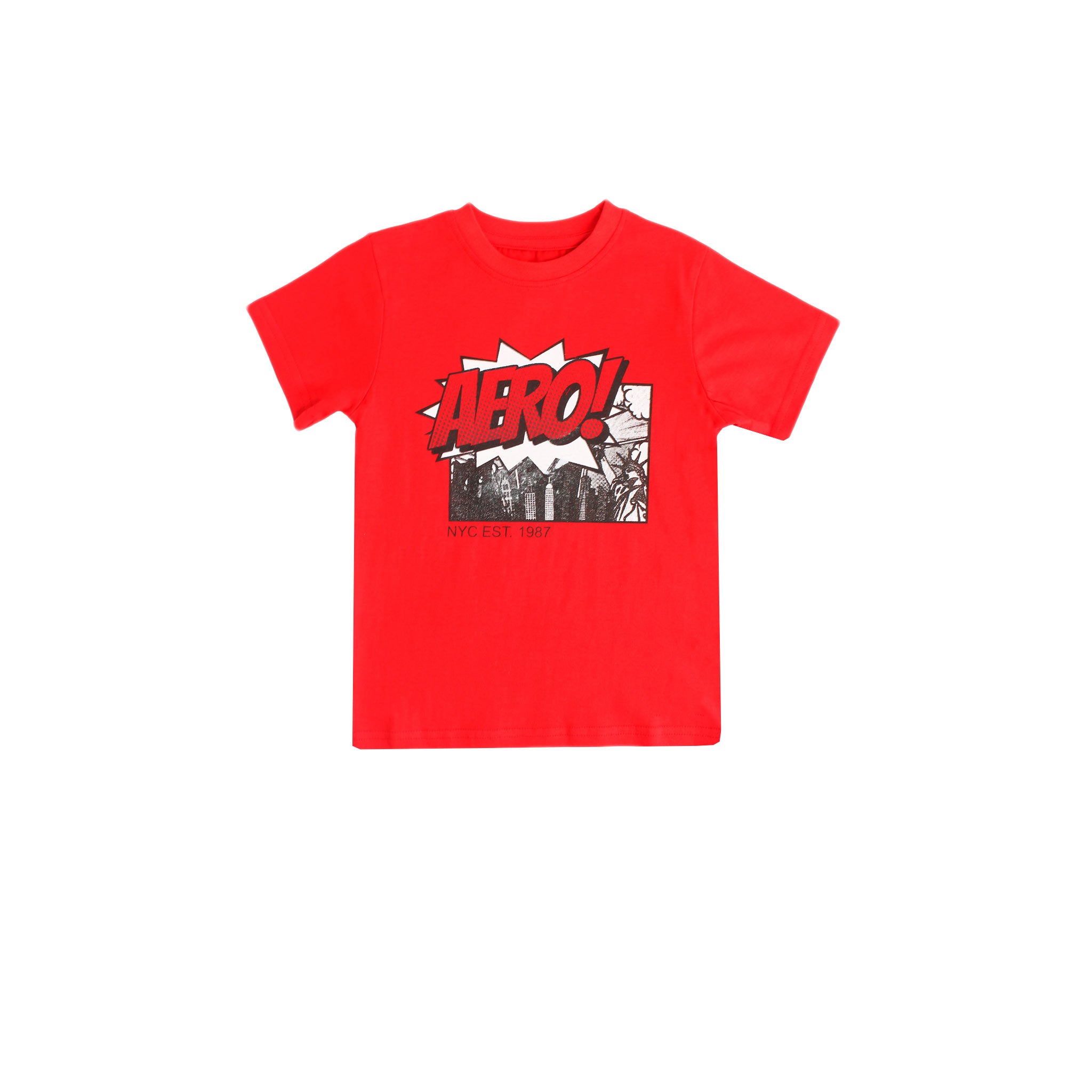 Camiseta Aeropostale Mangas Cortas Estampado Nino