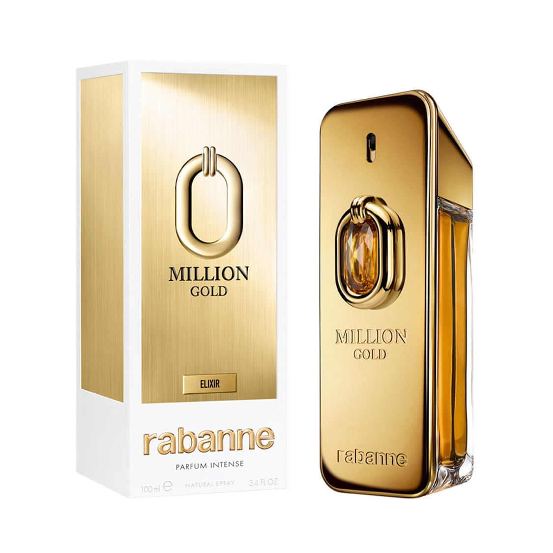 Perfume Paco Rabanne 1 Million Gold Elixir Parfum Intense 100ml