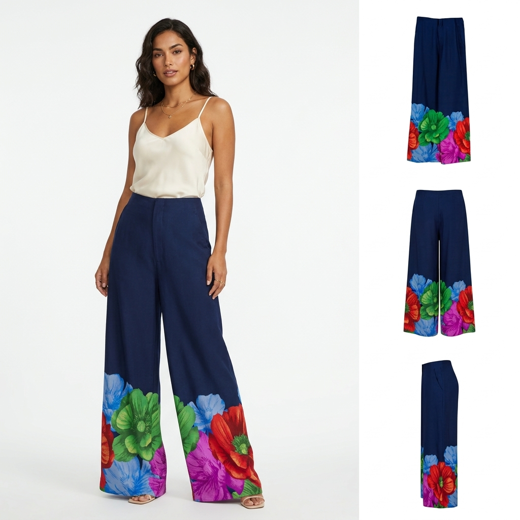 Pantalones Milk & Honey Floral para Damas – vista 2