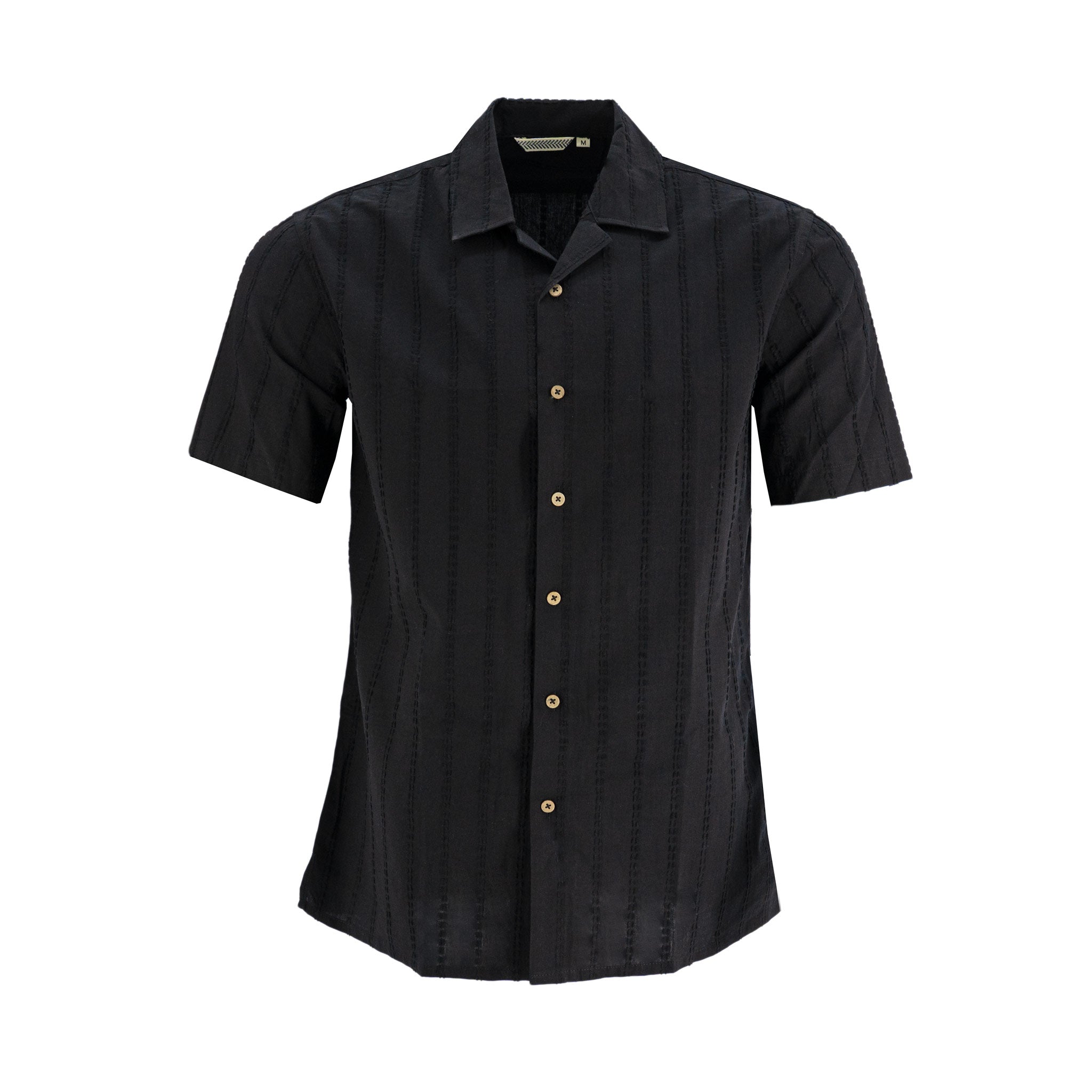 Camisa 1492 de Mangas Cortas Estampada para Caballeros