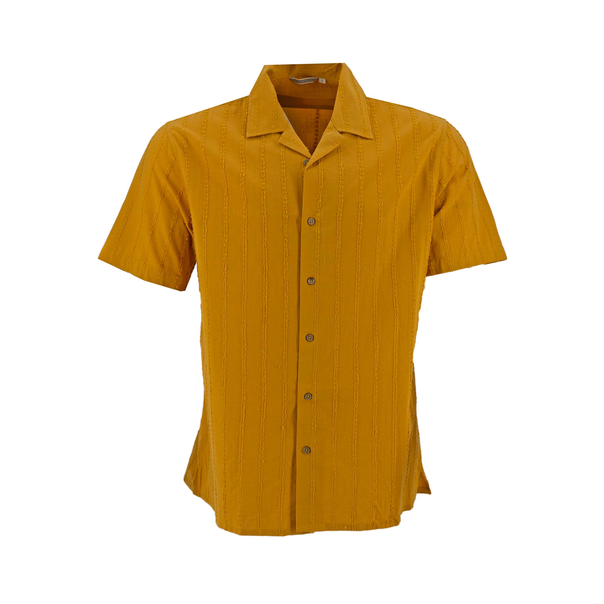 Camisa 1492 de Mangas Cortas Estampada para Caballeros