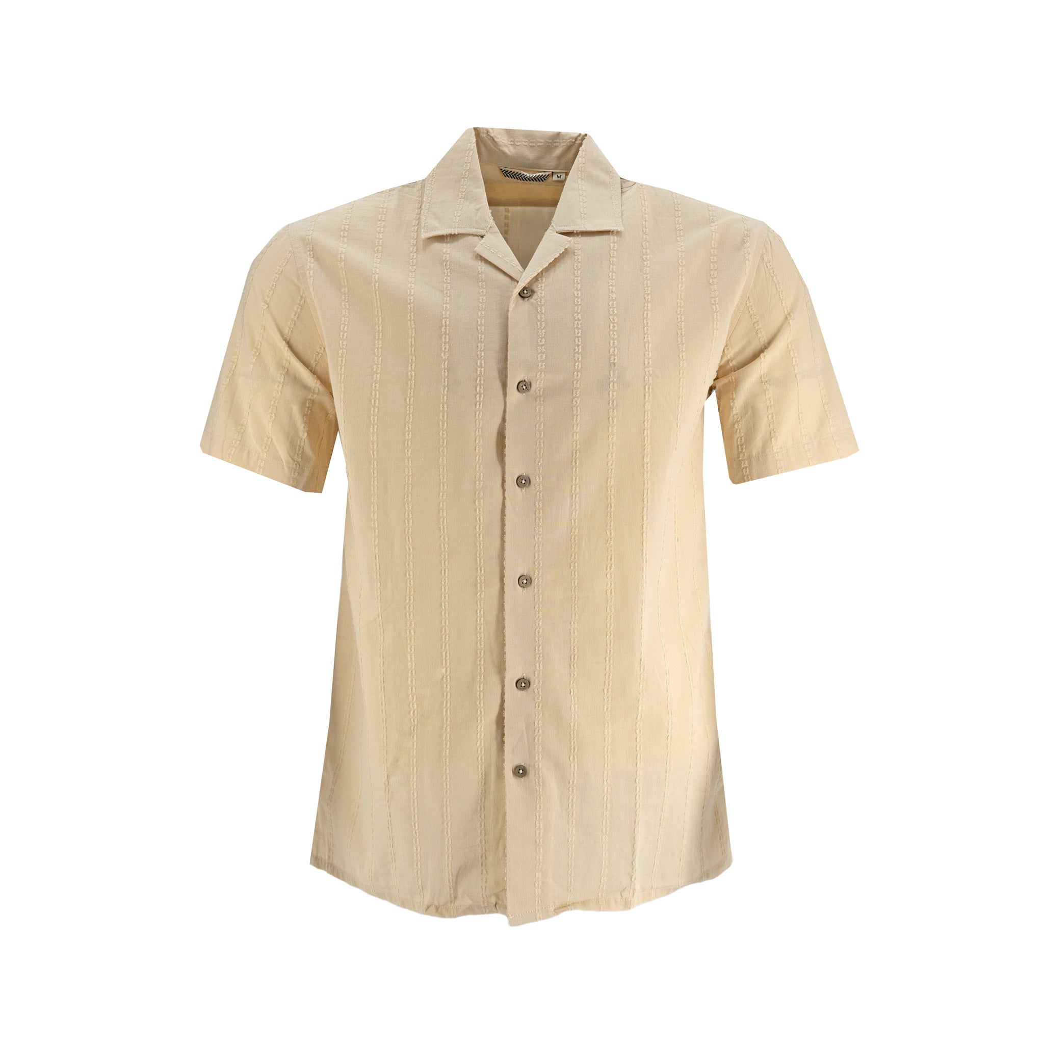 Camisa 1492 de Mangas Cortas Estampada para Caballeros