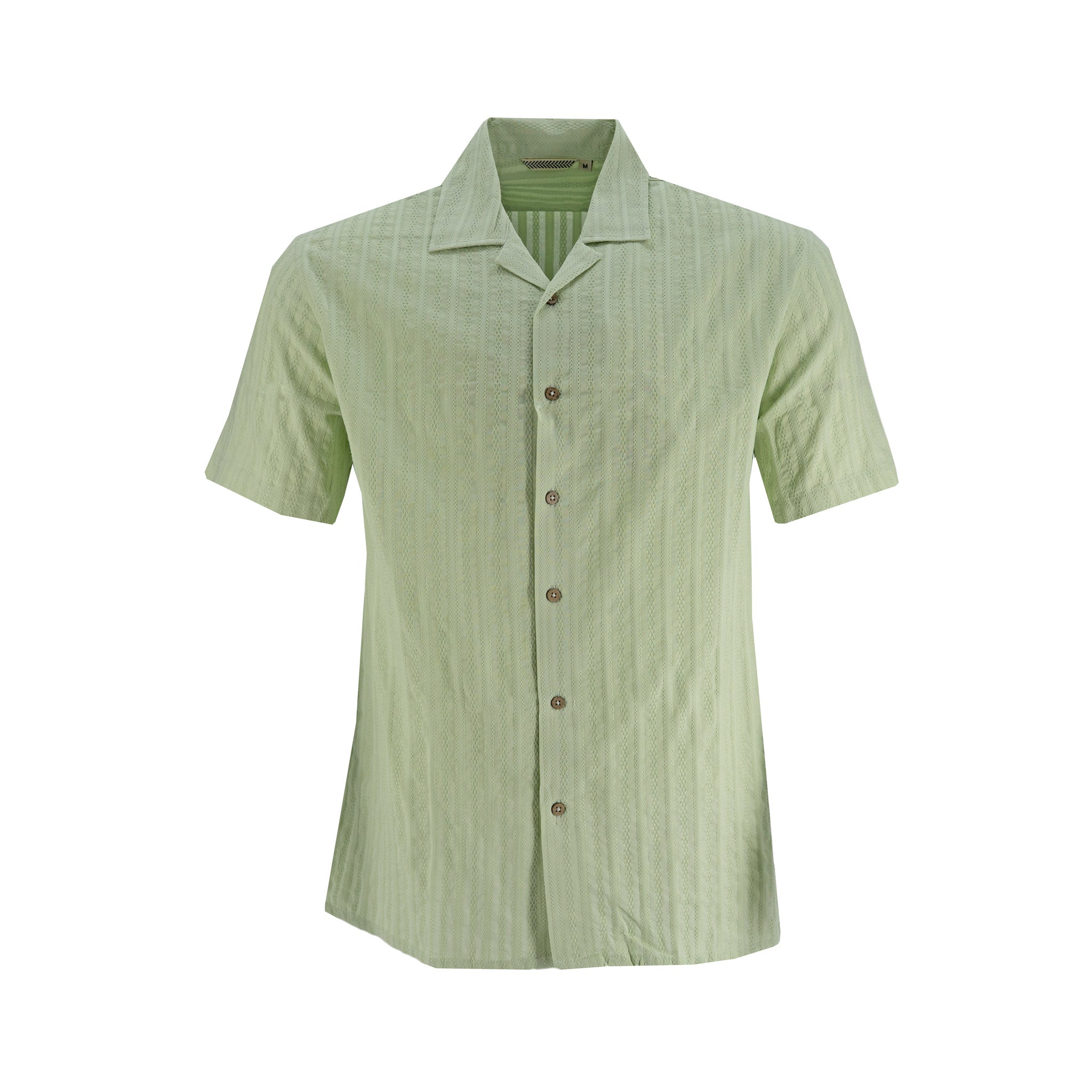 Camisa 1492 de Mangas Cortas Estampada para Caballeros