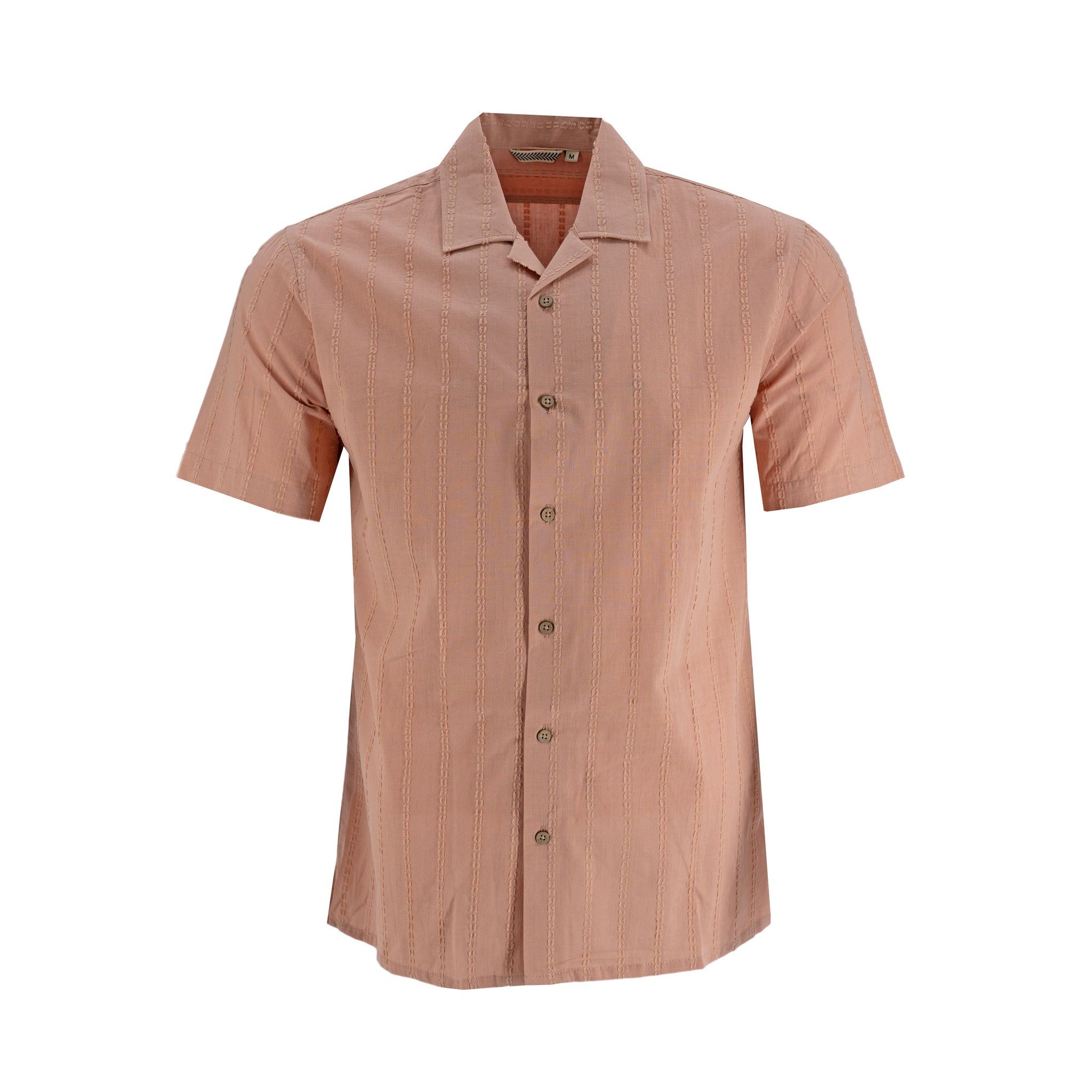 Camisa 1492 de Mangas Cortas Estampada para Caballeros