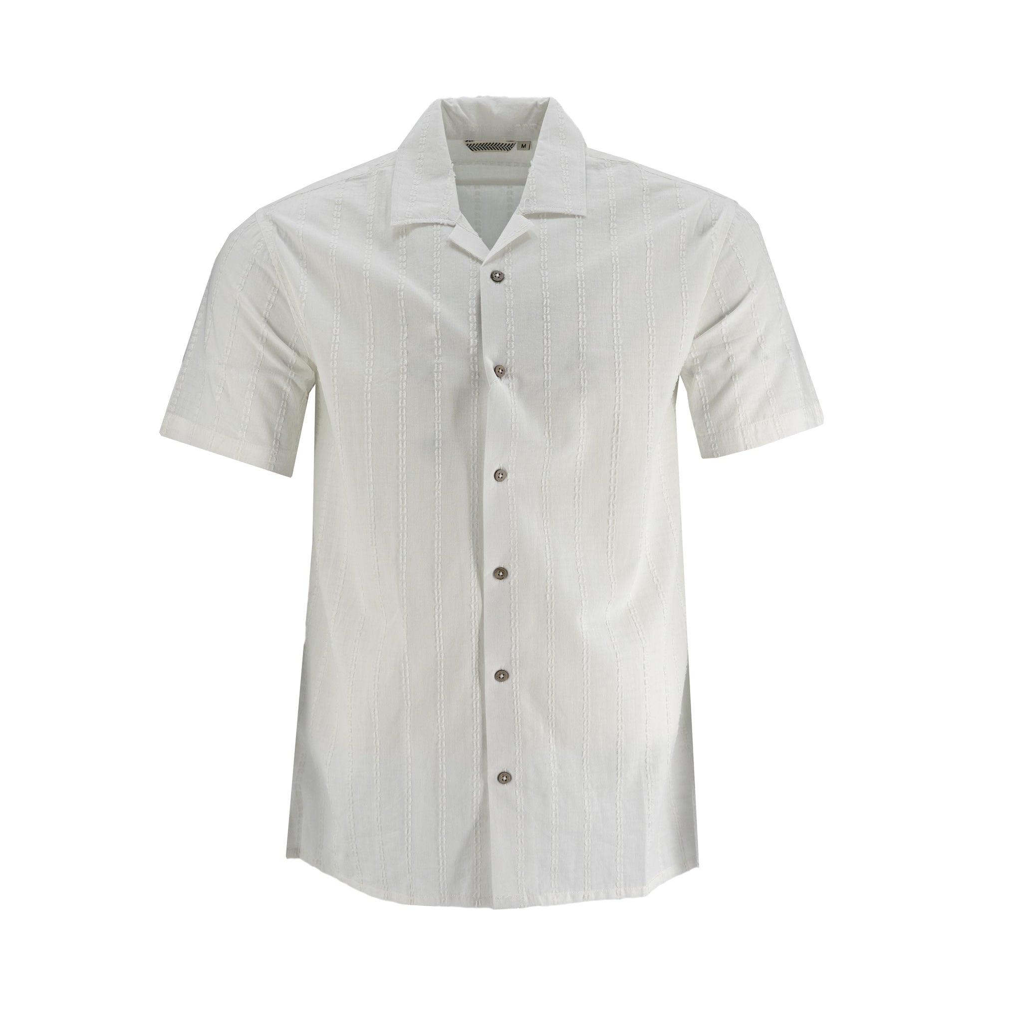 Camisa 1492 de Mangas Cortas Estampada para Caballeros
