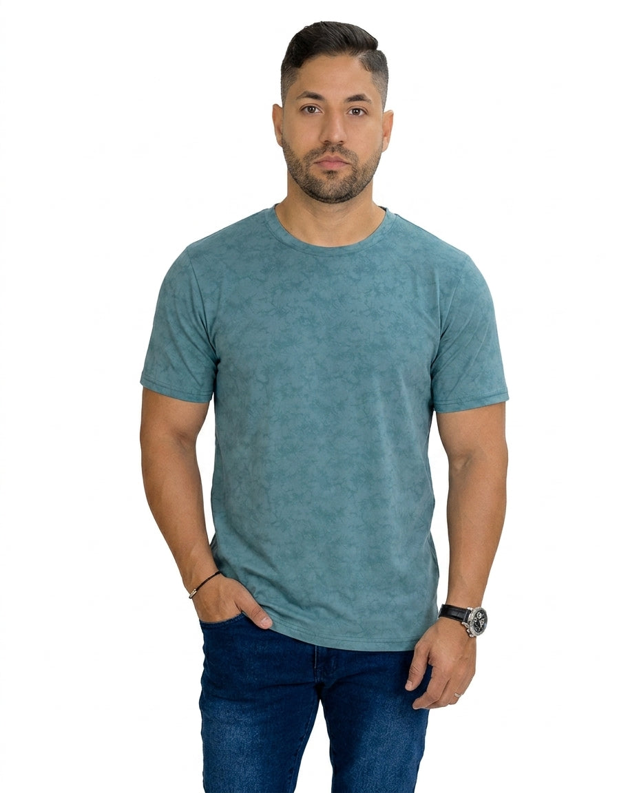 Camiseta 1492 Mangas Cortas Estampado Deportiva para Caballeros