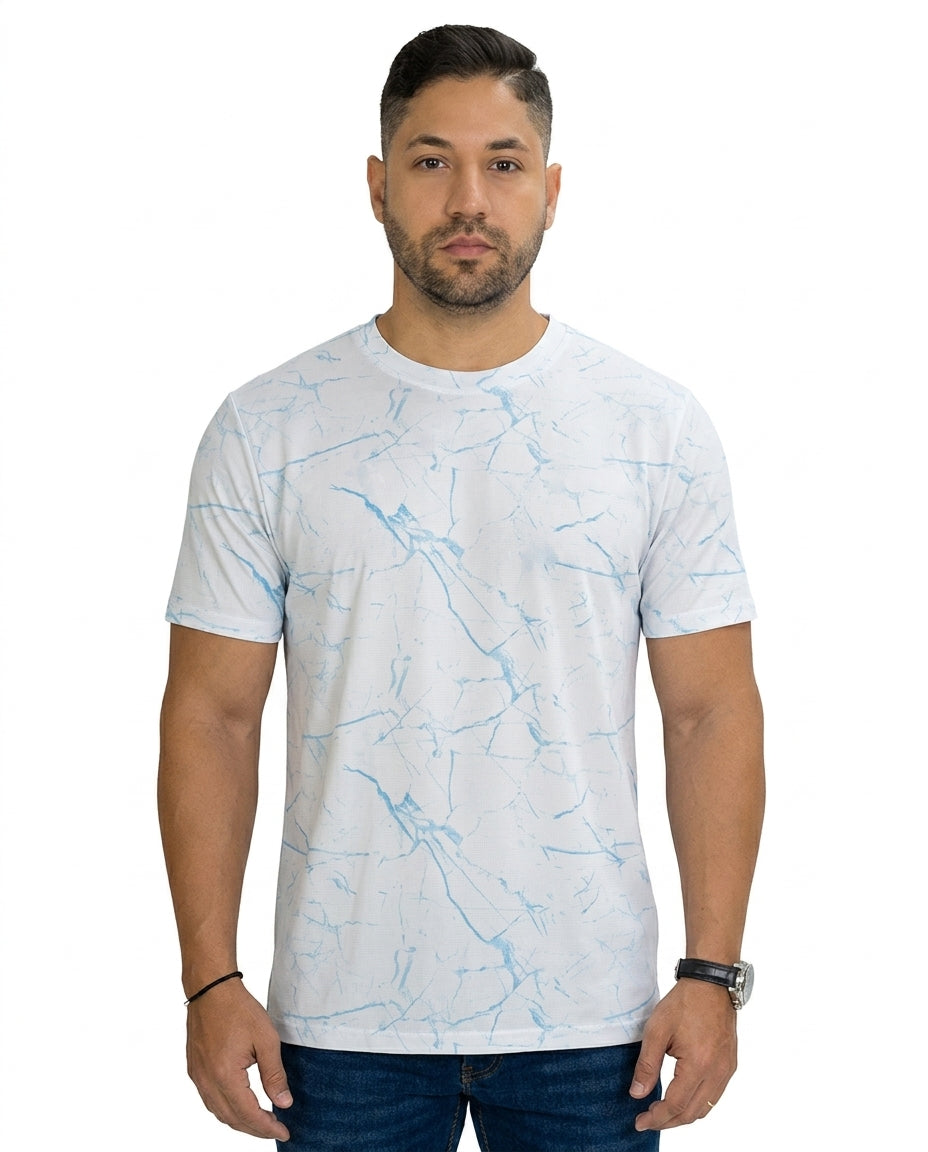 Camiseta 1492 Mangas Cortas Estampado Deportiva para Caballeros