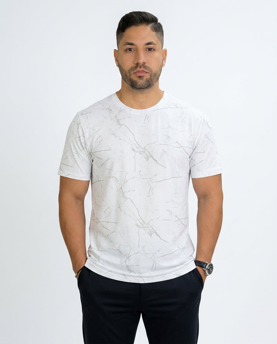 Camiseta 1492 Mangas Cortas Estampado Deportiva para Caballeros