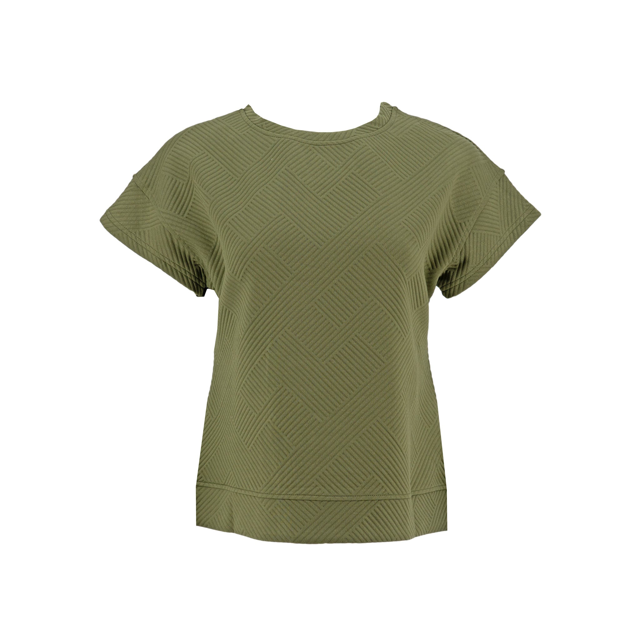 Blusa Posh Mangas Cortas Lisa para Damas