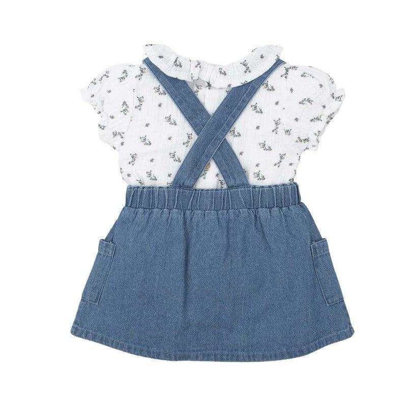 Conjunto Babidu Mangas Cortas Estampado P/ Niñas 42477 by Babidu