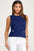 Blusa Milk & Honey sin Mangas Lisa para Damas