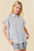 Blusa Milk & Honey Mangas Cortas Rayas Para Damas